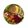 Falafel (salad, hummus sauce)