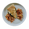 Spinach Pie (served with salad)