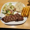 Premium Beef Steak (served with potato or salad)  (when available)